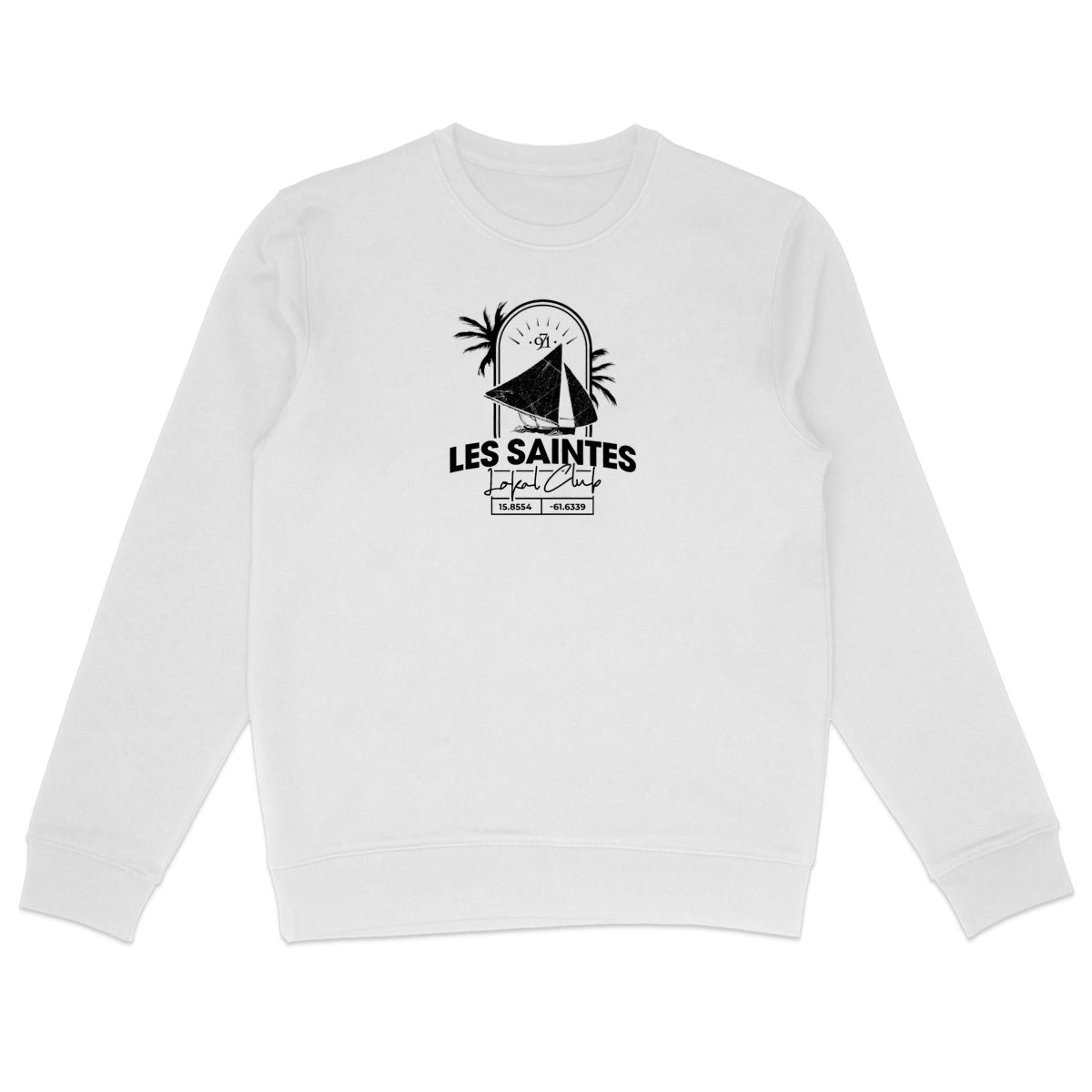 Sweat-shirt unisexe léger - Saintoises Les Saintes - face_0