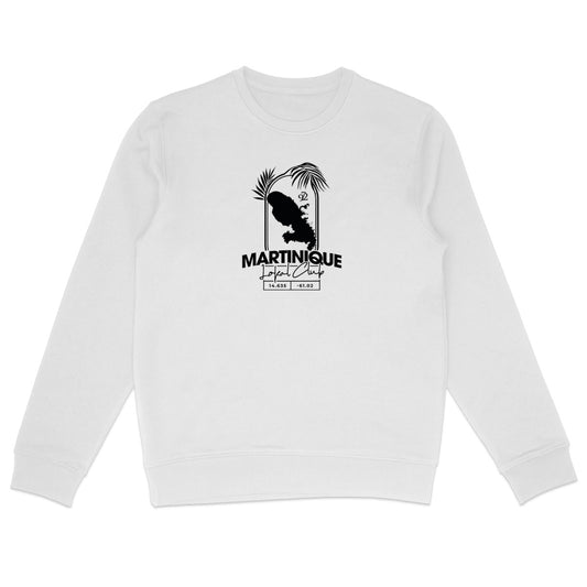 Sweat-shirt léger - Carte Martinique - face_0