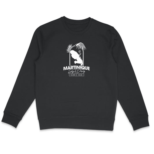Sweat-shirt léger - Carte Martinique - face_0