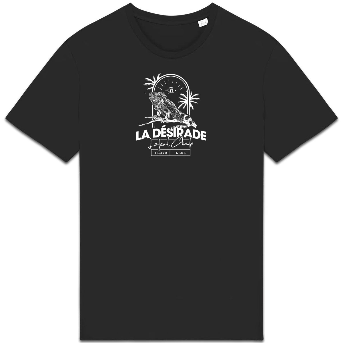 T-shirt unisexe premium - Iguane La Désirade - face_0