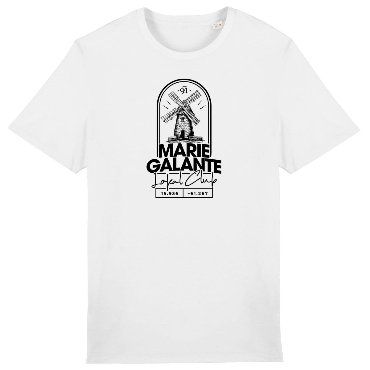 T-shirt unisexe premium - Moulin Marie-Galante - face_0