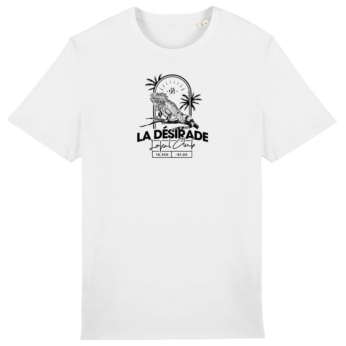 T-shirt unisexe premium - Iguane La Désirade - face_0