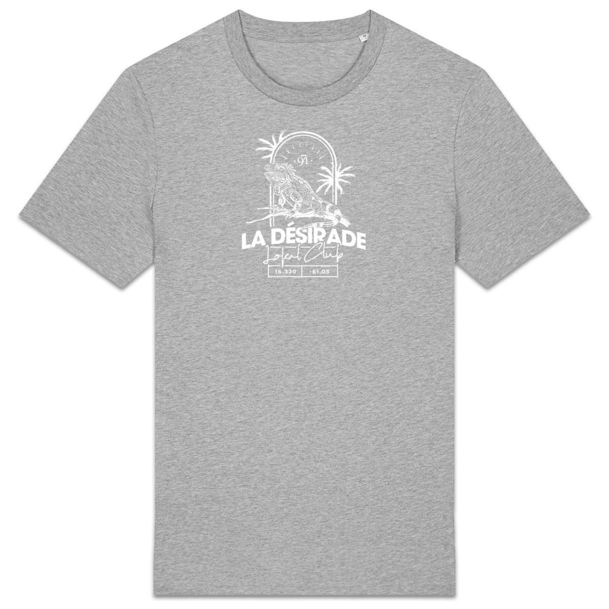 T-shirt unisexe premium - Iguane La Désirade - face_1