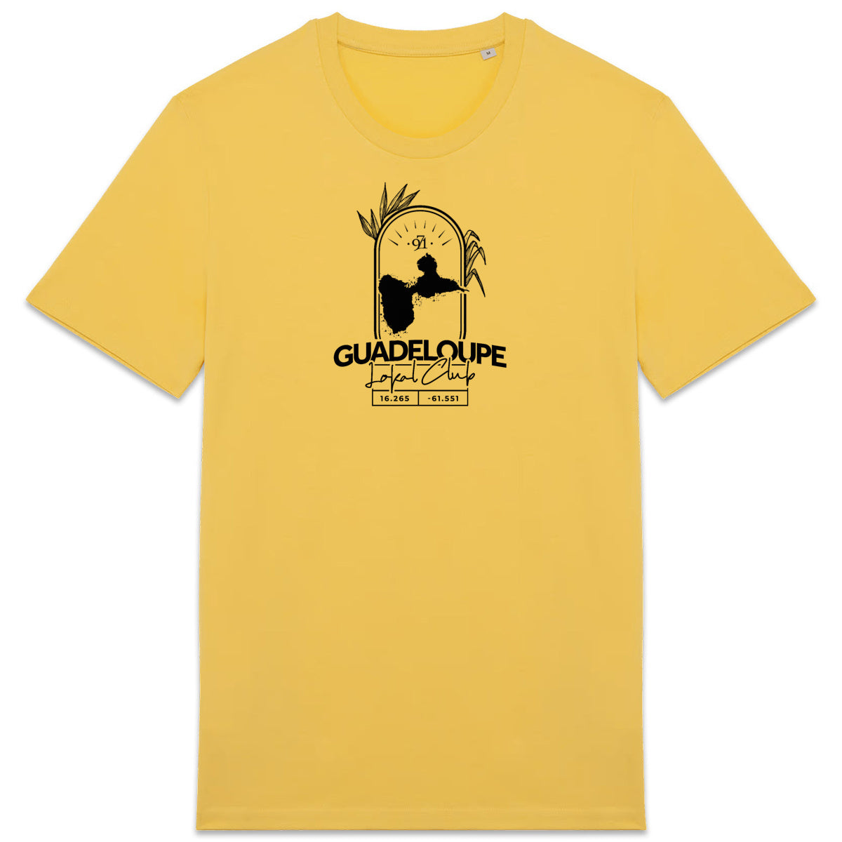 T-shirt unisexe premium - Carte Guadeloupe - face_1