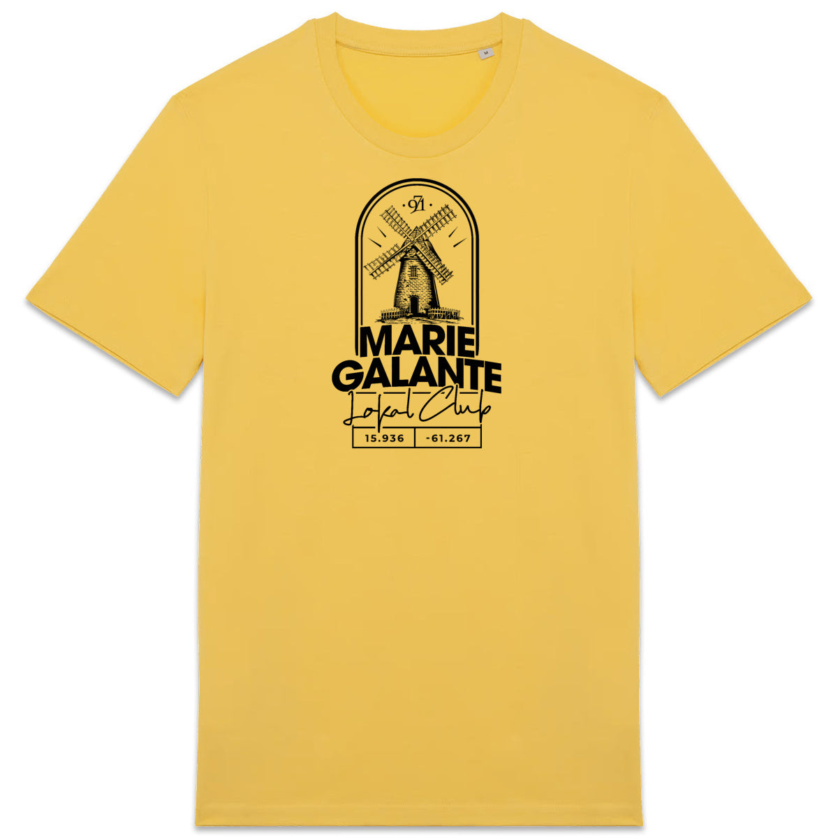T-shirt unisexe premium - Moulin Marie-Galante - face_1