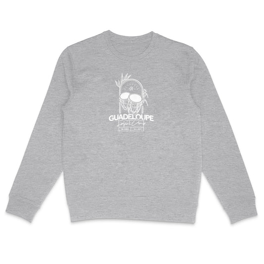 Sweat-shirt léger - Tambours Guadeloupe - face_1