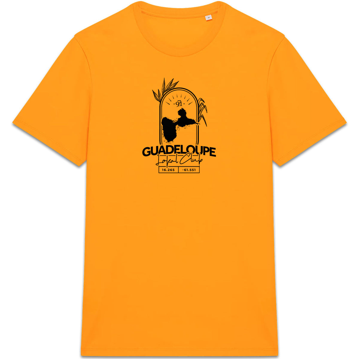T-shirt unisexe premium - Carte Guadeloupe - face_2
