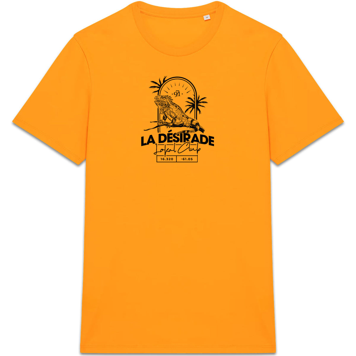 T-shirt unisexe premium - Iguane La Désirade - face_2