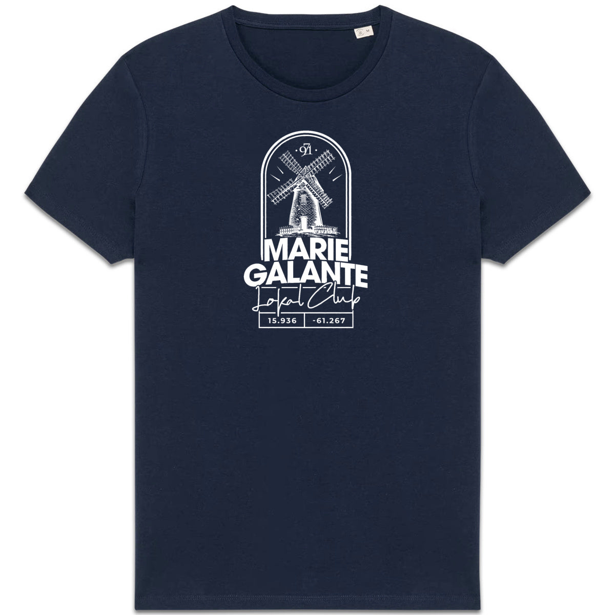 T-shirt unisexe premium - Moulin Marie-Galante - face_2