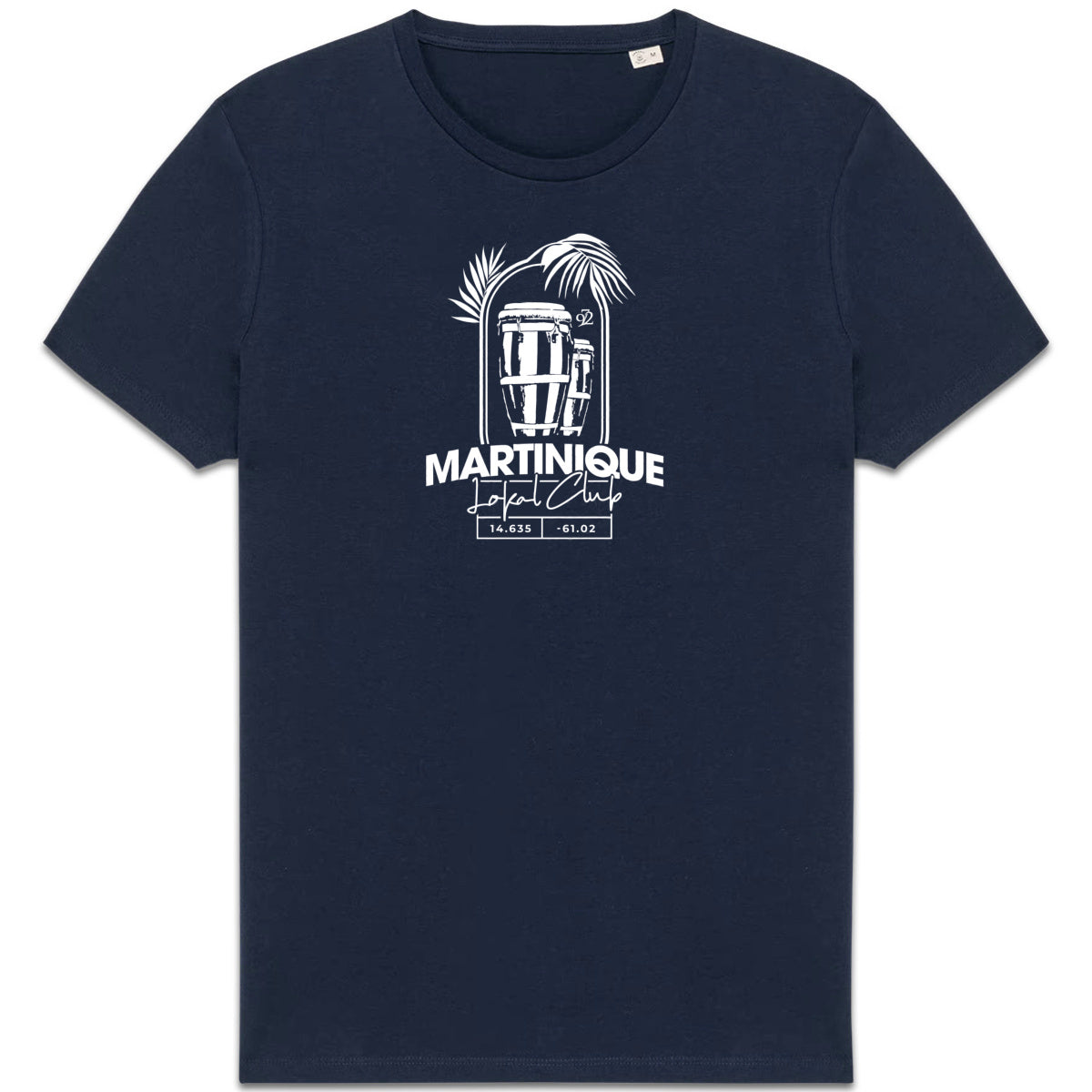 T-shirt unisexe premium - Tambours Martinique - face_2