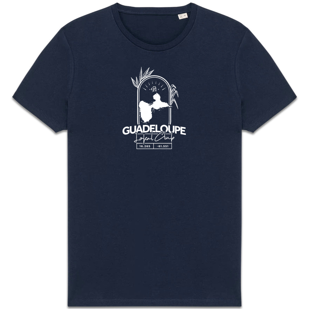 T-shirt unisexe premium - Carte Guadeloupe - face_2