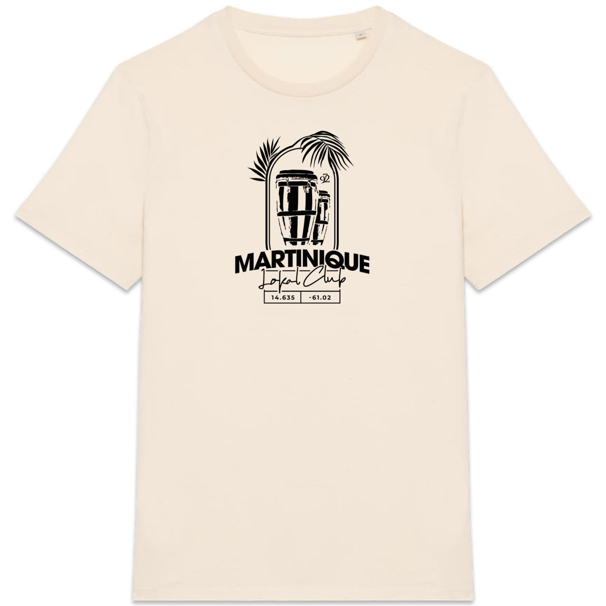 T-shirt unisexe premium - Tambours Martinique - face_3