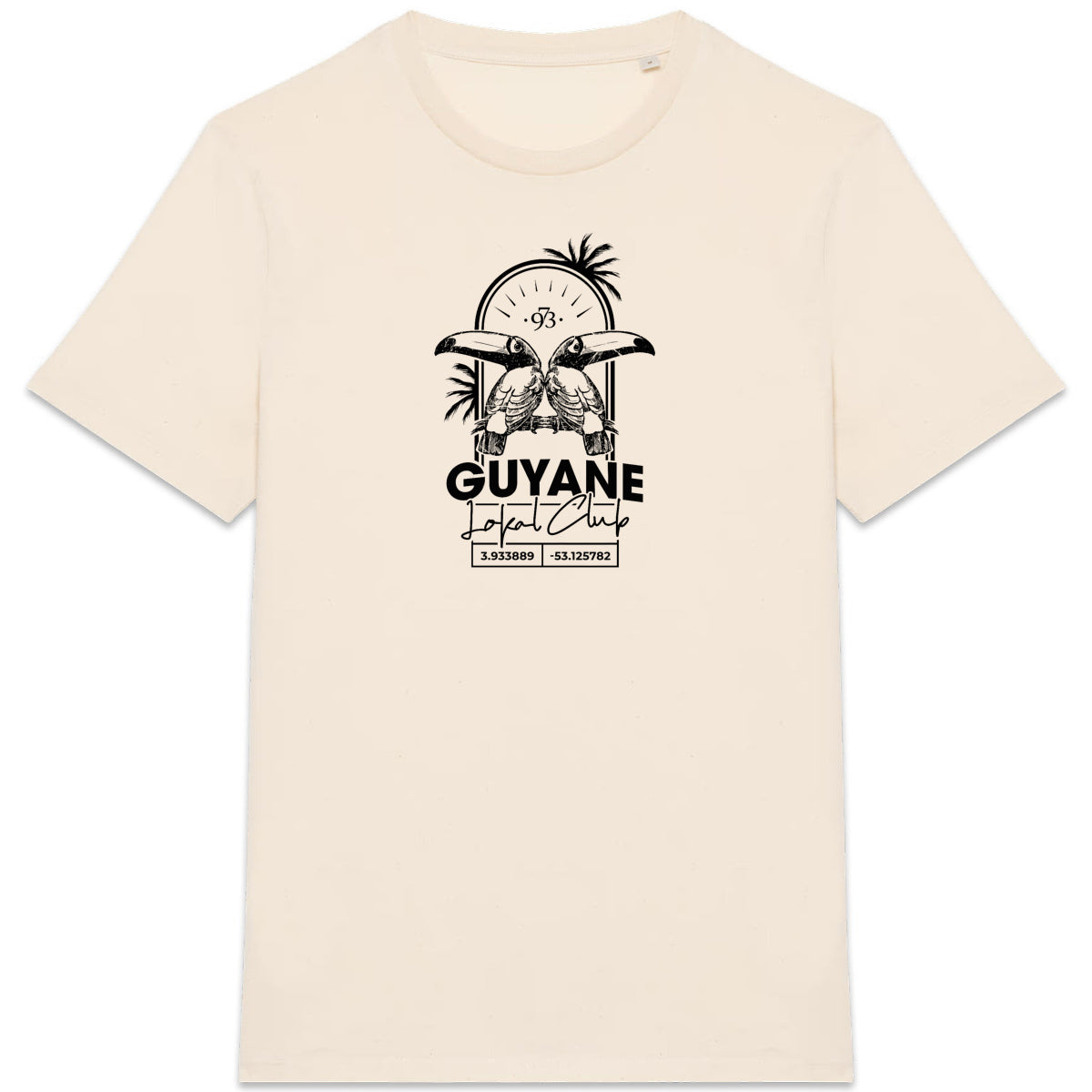 T-shirt unisexe premium - Toucan Guyane - face_3