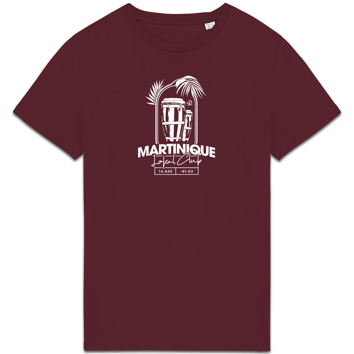 T-shirt unisexe premium - Tambours Martinique - face_3
