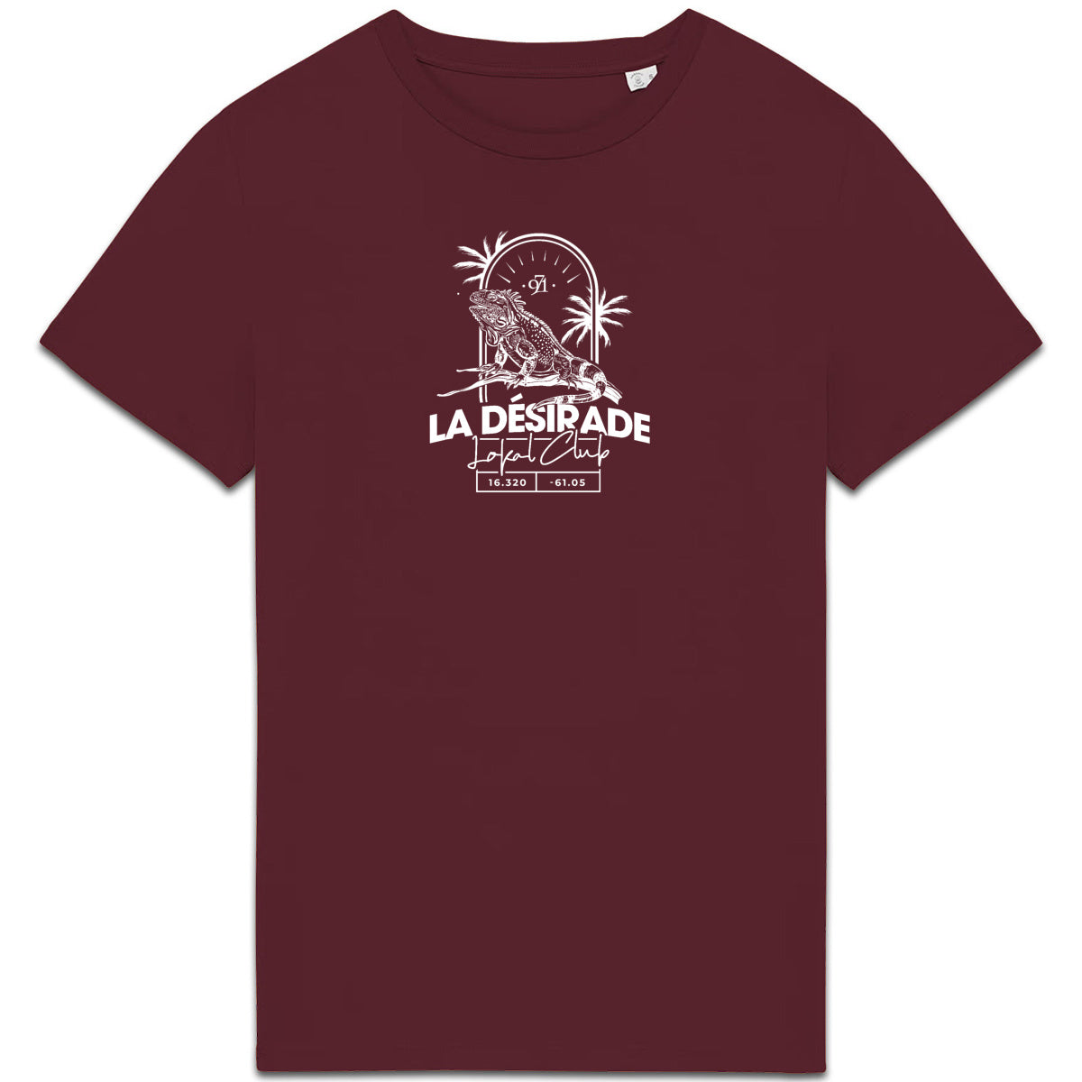 T-shirt unisexe premium - Iguane La Désirade - face_3