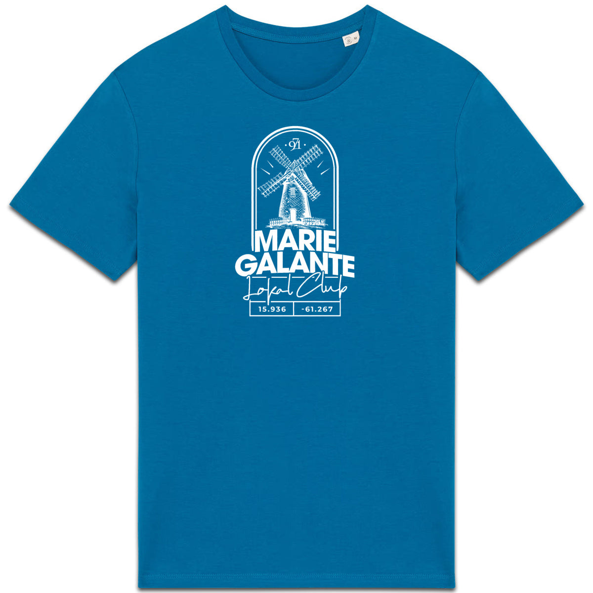 T-shirt unisexe premium - Moulin Marie-Galante - face_4