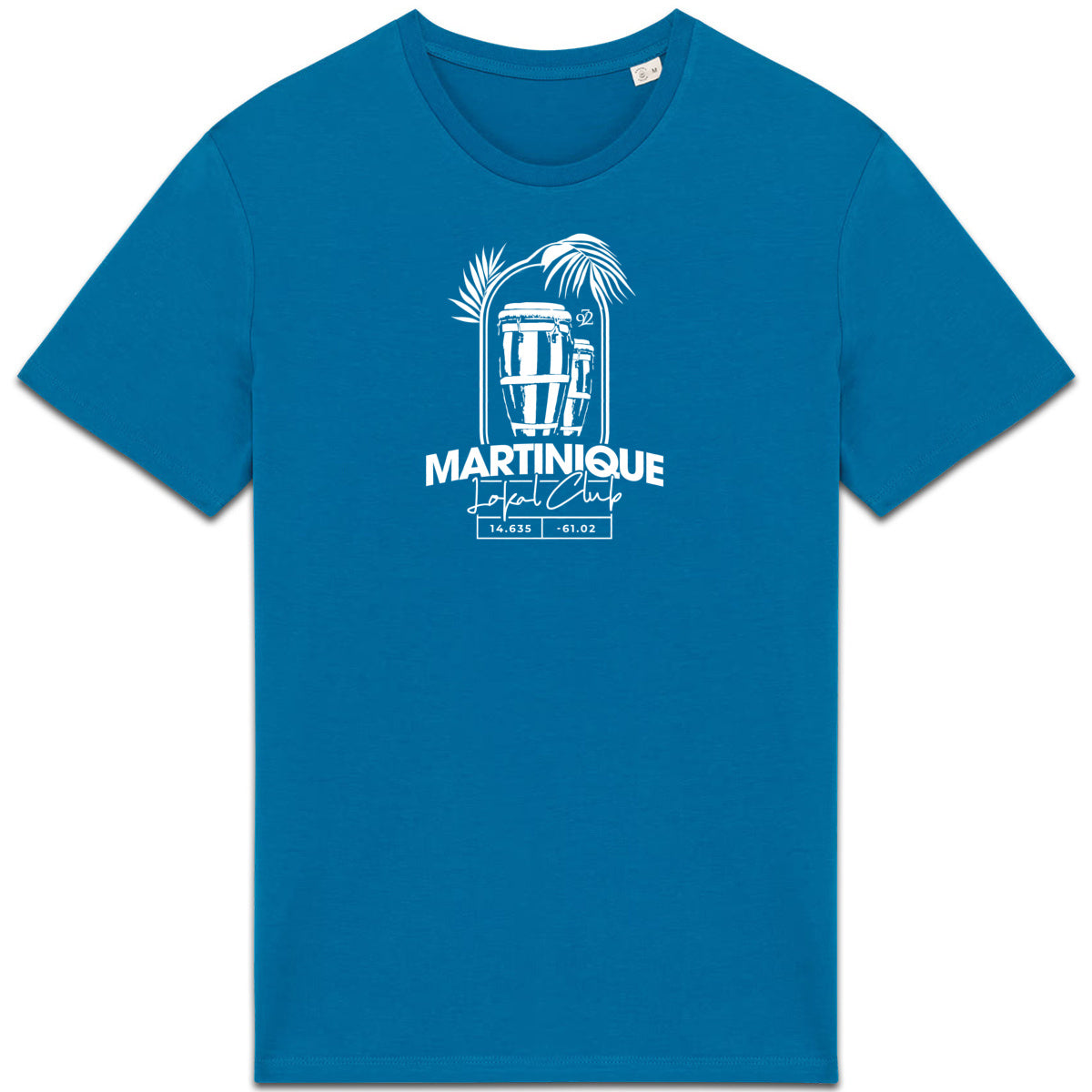 T-shirt unisexe premium - Tambours Martinique - face_4