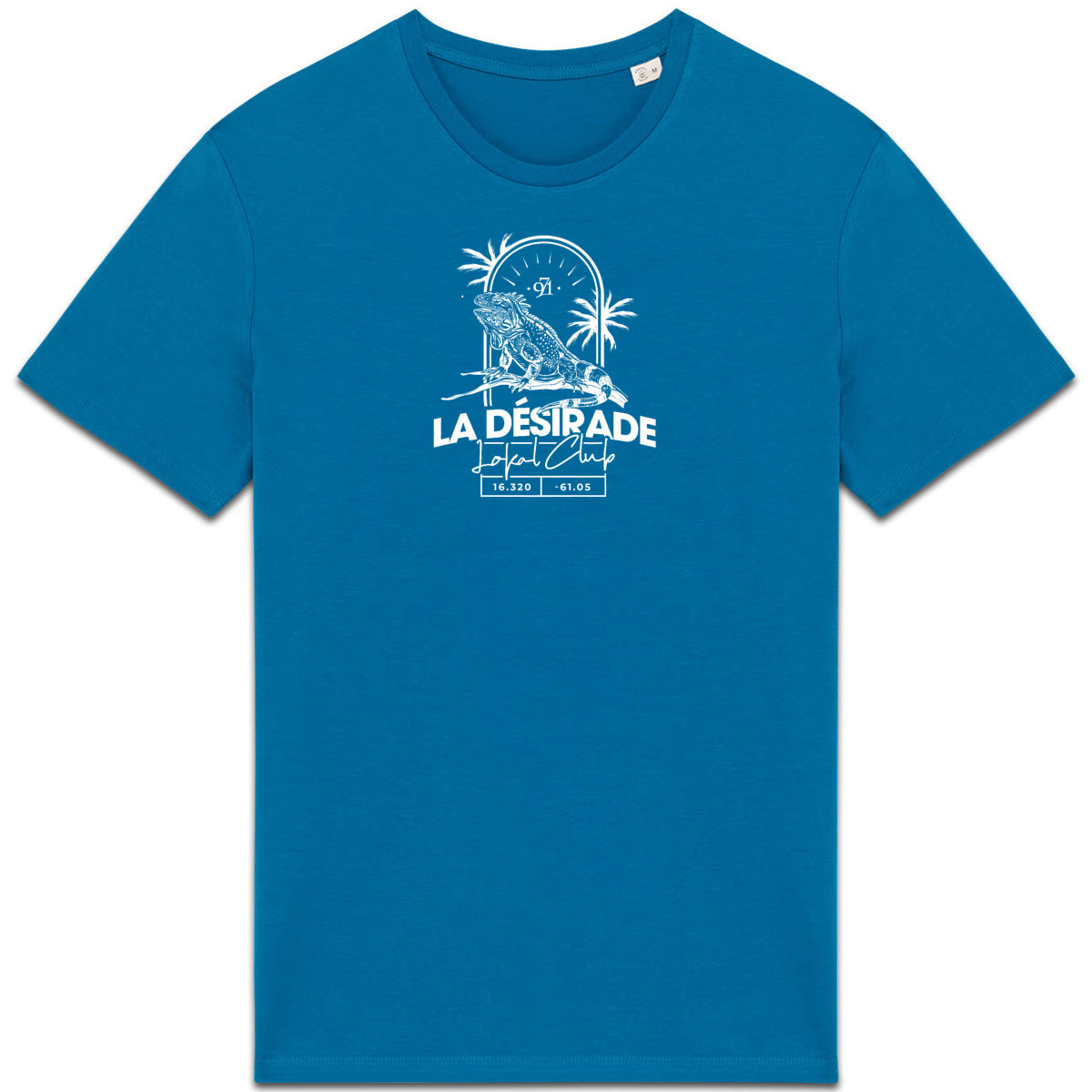 T-shirt unisexe premium - Iguane La Désirade - face_4