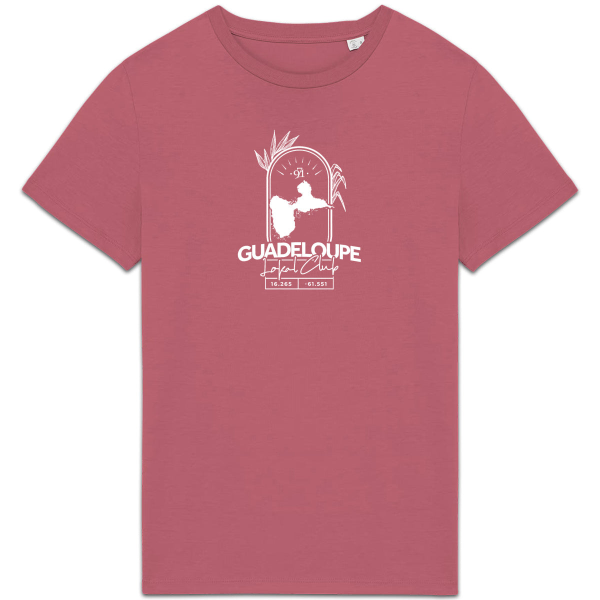 T-shirt unisexe premium - Carte Guadeloupe - face_5