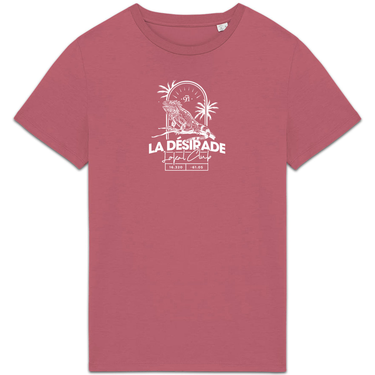 T-shirt unisexe premium - Iguane La Désirade - face_5