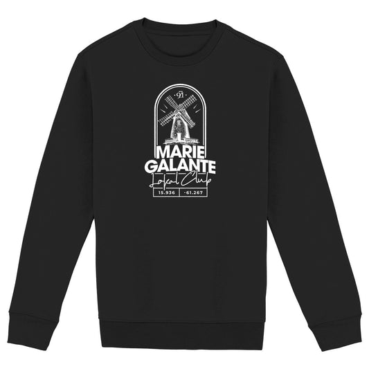 Sweat-shirt premium - Moulin Marie-Galante - face_noir