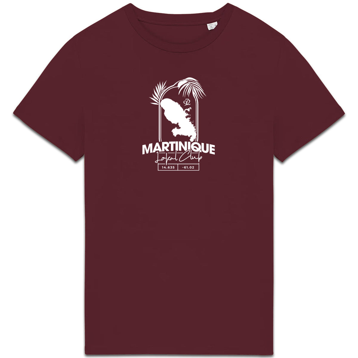 Sweat-shirt premium - Carte Martinique - face_3